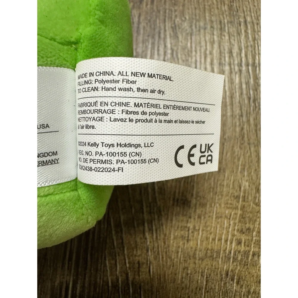 Squishmallows Wendy the Frog 3.5 inch Plush Backpack Clip Green Spotted Jazwares - Picture 2 of 8